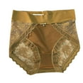 thumbnail image 4 of Sakmal Underwear for Women Briefs Full Coverage Panties Green No Show Panties for Ladies L, 4 of 5