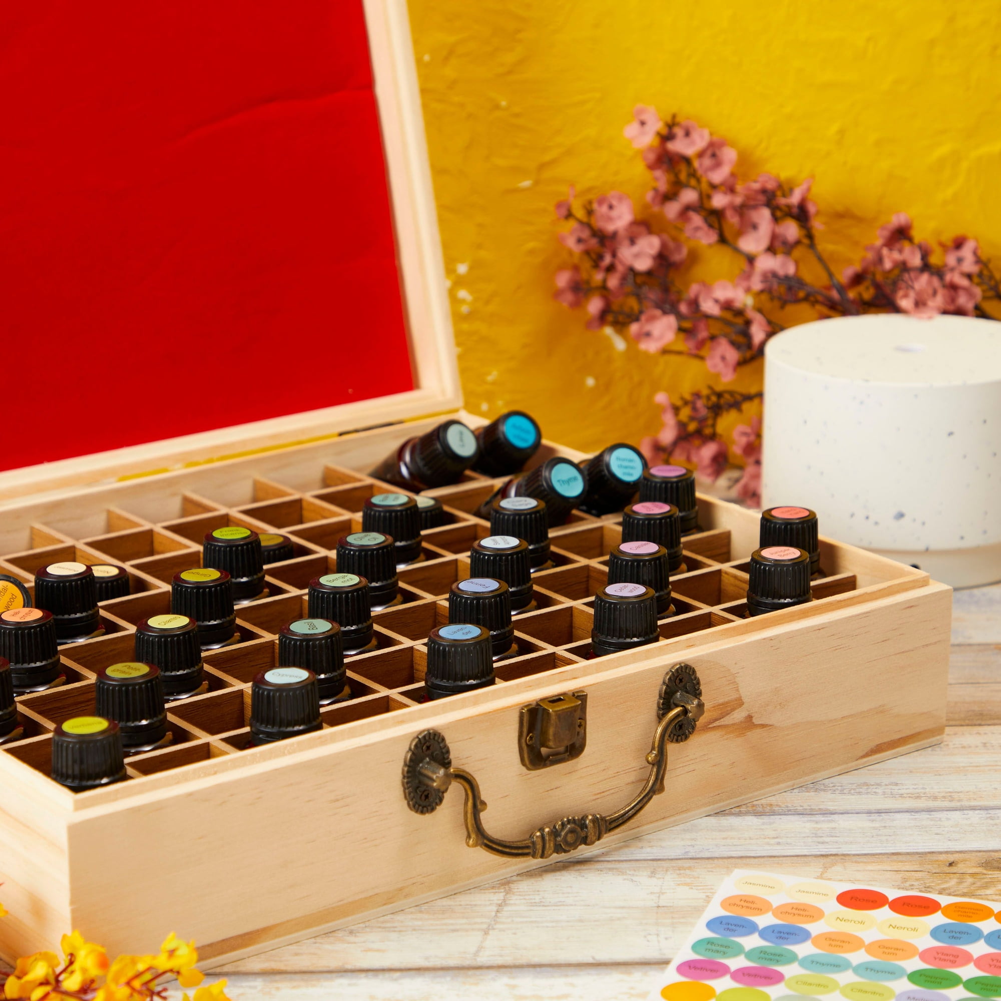 Wholse Sales Essential Oil Box Wooden Storage Container Holds Bottles  Multi-Tray Organizer - China Oil Box and Storage Box price