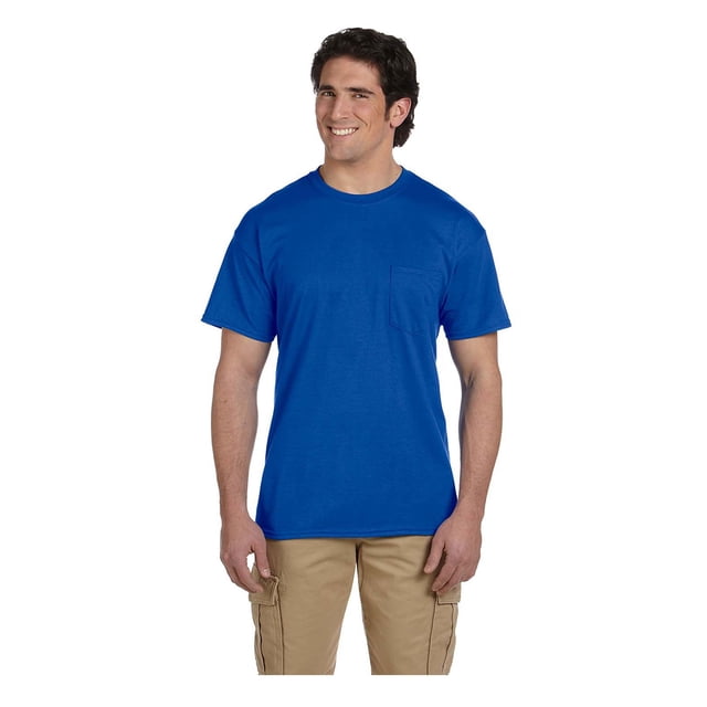 Gildan Men's Dryblend Double Needle 7/8 Inch Collar T-Shirt, Style G8300