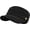 Black-a, variant on Womens Suede Pleated Newsboy Cap Cabbie Paperboy Painter Visor Beret Hat Casual