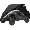 thumbnail image 1 of Funda UTV NEVERLAND para 2 plazas, impermeable al aire libre, con bandera estadounidense, 1 of 8