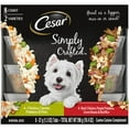 thumbnail image 3 of (4 pack) Cesar Simply Crafted Wet Dog Food Variety Pack, 1.3 Oz Tubs (8 Pack), 3 of 14