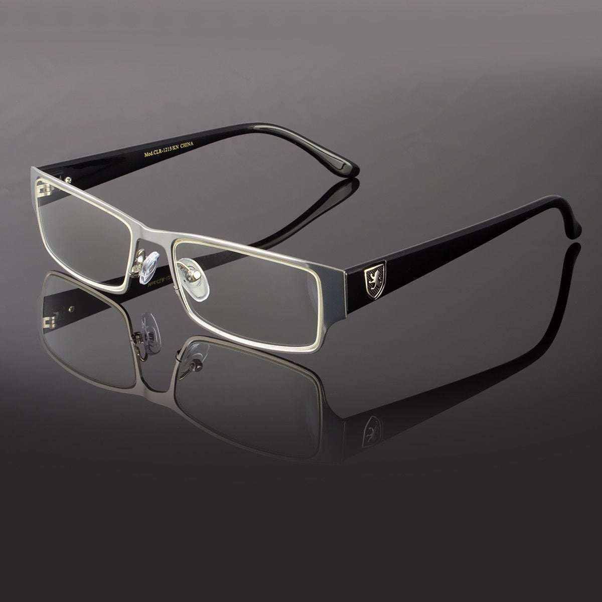 clear frame glasses designer