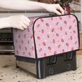 thumbnail image 7 of Daiia Floral Strawberr Pattern 2 slice Toaster Cover, Toaster Appliance Dust-proof Cover For Kitchen Small Appliance Dust Cover and Fingerprint Protection, 7 of 7