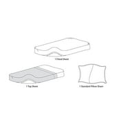 American Baby Company Percale 3 Piece Toddler Sheet Set, Lavender with white Dots