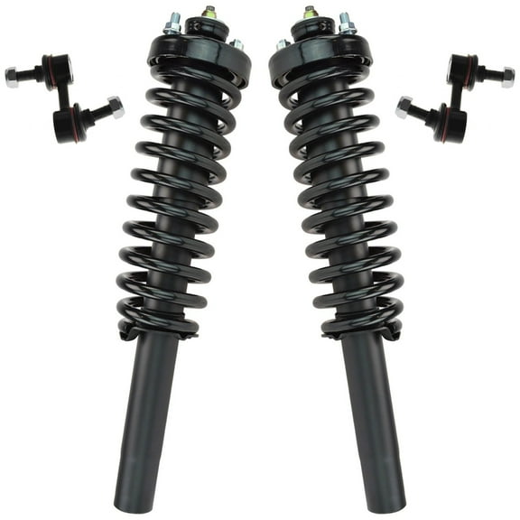 TRQ Front Strut & Spring Assemblies with Sway Bar Stabilizer Links for Honda CRV PSA56443 Fits select: 1997-2001 HONDA CR-V