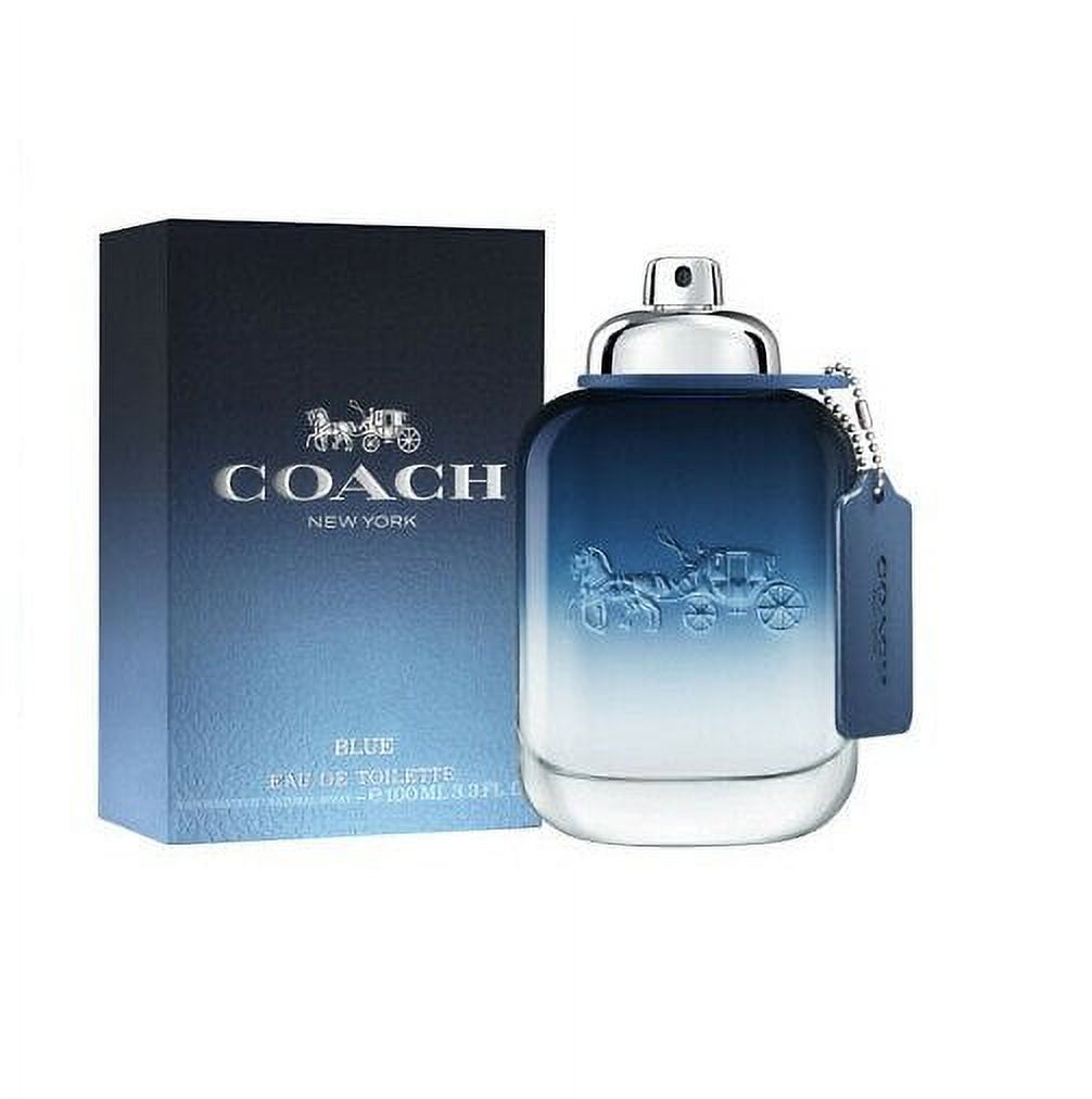 Coach Blue Eau De Toilette for Men, 3.3 oz