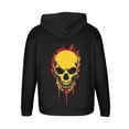 thumbnail image 5 of Donemore Men Casual Fashion Printed Pullover Drawstring Long Sleeve Hooded Sweatshirts, 5 of 6
