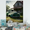 thumbnail image 2 of Designart Old American Truck In Barn V Canvas Wall Art, 2 of 5