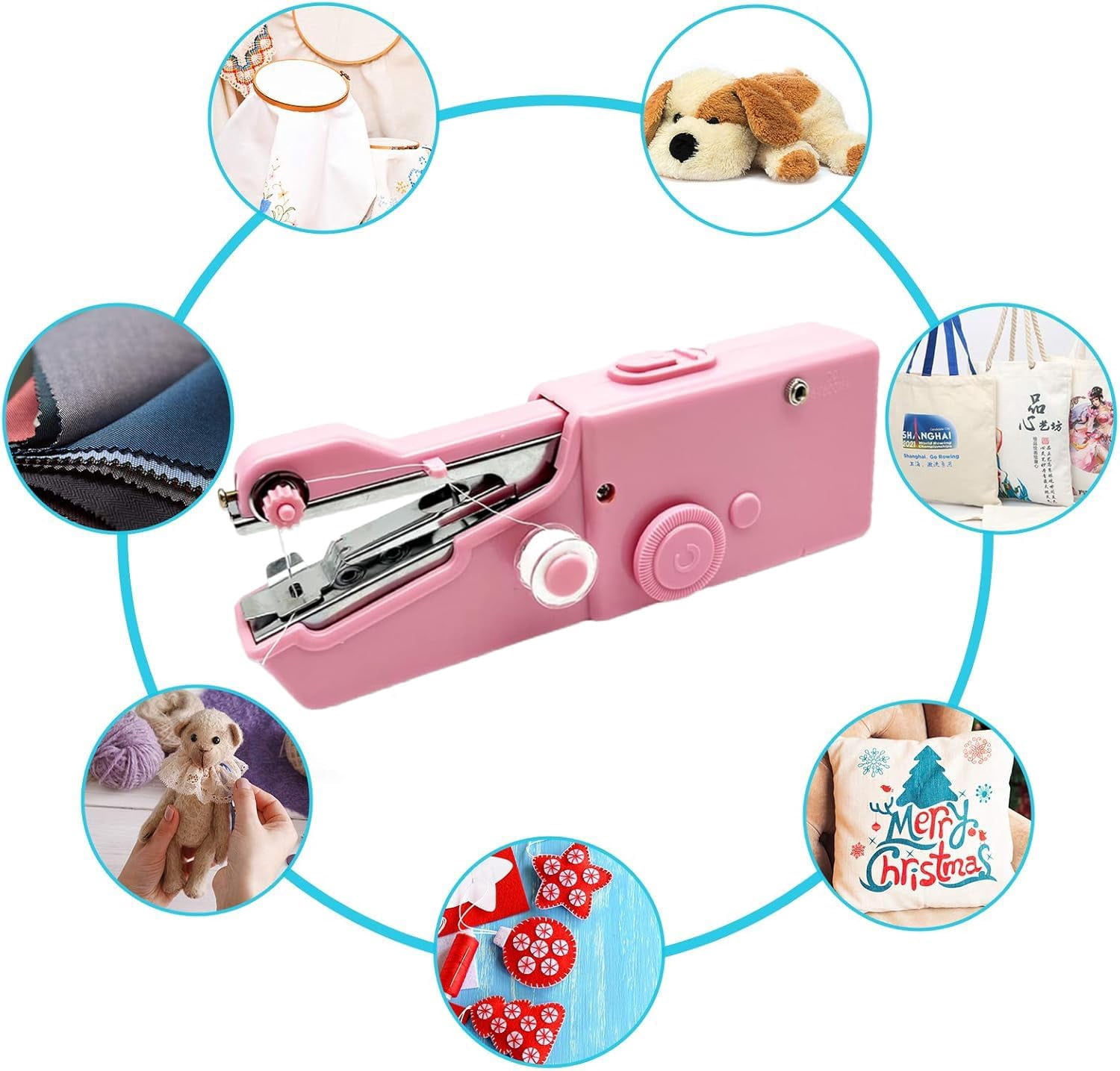 Handheld portable sewing machine handy stitch 101 mini electric sewing machine sewing machine 340G