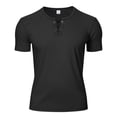 thumbnail image 3 of Xdzjlr Men T Shirts Plus Size Short Sleeved Loose Men T Shirts,L, 3 of 8