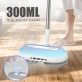 thumbnail image 4 of DEWINNER Cordless Electric Mop for Floor Cleaning with Water Sprayer & LED Headlight, Dual-Motor Electric Spin Mop with 300ml Water Tank for Hardwood Floors, 4 of 11