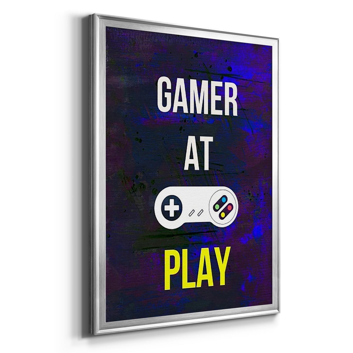 Gamer at Play VI Premium Framed Print, in Gold, Black, or Silver - Ready to Hang