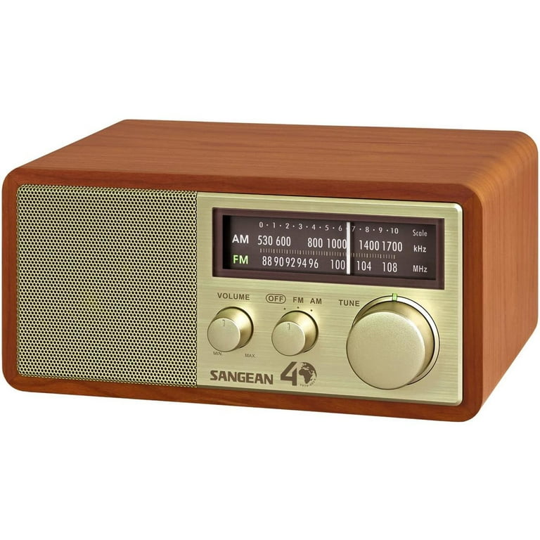 Sangean WR11SE 40th Anniversary Hi-Fi AM/FM Vintage-Styled Sangean WR11SE 40th Anniversary Hi-Fi AM/FM Vintage-Styled