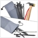 thumbnail image 2 of BESTYASH 5Ud Bolsa Portátil Para Estacas De Tienda De En Tela Oxford Color Gris, 2 of 8