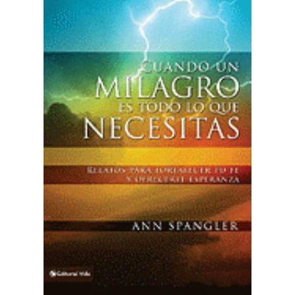 Pre-Owned Un Cuando un milagro es todo lo que necesitas: Relatos para fortalecer tu fe y ofrecerte esperanza = When You Need a Miracle = When You Need a Miracle (Paperback) 0829751130 9780829751130