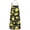 Yellow Lemon Fruit, variant on Yellow Lemon Fruit Flowers Black Pattern Apron-Garden Aprons for Women with Pockets-Cotton Linen Waterproof Kitchen Cooking Gardening Aprons Adjustable for Kitchen,Cooking,BBQ and Salon 33x27 Inch