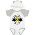thumbnail image 3 of Inktastic Endometriosis Awareness Yellow Ribbon and Banner Boys or Girls Baby Bodysuit, 3 of 5