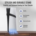 thumbnail image 3 of Soporte Vertical Metal Stand BASE para Pro/PS5 Slim/PS5 Console () Azul, 3 of 9