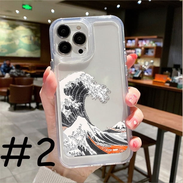 Funda Dura Para IPHONE 6 6S 7 8 14 PLUS X XS XR 11 12 13 MINI MAX PRO sea