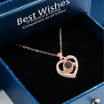 thumbnail image 4 of Sdmnsg-T Real Rose with I love you Necklace 100 Languages, Gifts for Girlfriend, Women, Mom, Wife, Gifts Idea on Christmas, Valentine's Day, Mother's Day, Birthday, Anniversary, Thanksgiving, 4 of 12
