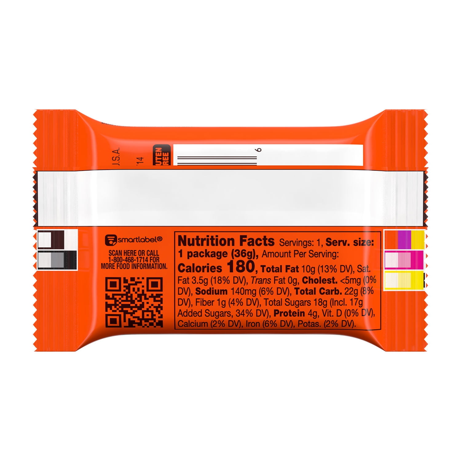 Reese's Big Cup with Pretzels Milk Chocolate Peanut Butter Cups Candy, Pack 1.3 oz