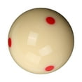 thumbnail image 4 of Balle d'Entraînement de Billard en Résine à Pois Rouges, Balle de Piscine d'Entraînement pour Adultes et Enfants, Légère, Portable, Facile à Transporter et à Utiliser, Robuste et Robuste, 4 of 7