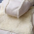 thumbnail image 4 of Jalioing Baby Boys Girls Winter Jumpsuit Thermal Fuzzy Fleece Hooded Snowsuit Thick Warm Long Sleeve Zipper Rompers, 4 of 5
