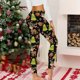 thumbnail image 2 of Leggings Navideños Para Mujer Pantalones de Yoga Pantalones de Entrenamiento de Elasticidad Con Estampado Para Correr Odeerbi ODB192334, 2 of 8