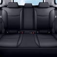 thumbnail image 2 of AOMSAZTO Custom Seat Covers for Toyota Corolla Sedan: 2020-2025 XSE XSE Apex Edition Gas Version Leather Car Seats Cover (Black,5 Seats), 2 of 5