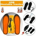 thumbnail image 2 of Yoloke Electric Heated Insoles for Winter - Warm Shoe Inserts Ideal for Boots, Outdoor Sports, Fishing, Hiking, and Camping, Unisex Foot Warmers, 2 of 4