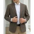 thumbnail image 2 of P&L Mens Sport Coat Classic Fit JacketStretch Plaid Blazer Stretch Blazer, 2 of 5