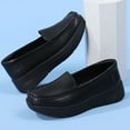thumbnail image 6 of MGEZCOO Women’s Slip-On Nurse Shoes for Work – Lightweight Non-Slip Comfortable Nursing Loafers with Breathable Shock-Absorbing Insole, 6 of 7