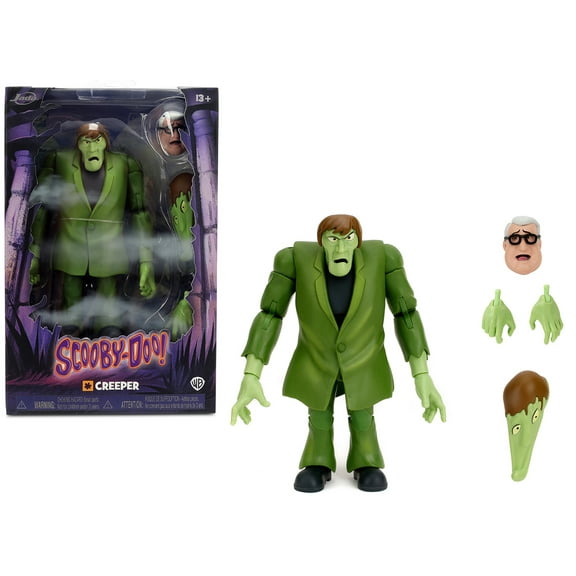 Creeper 6" Moveable Figure with Accessories and Alternate Head and Hands "Scooby-Doo!" Franchise Model by Jada