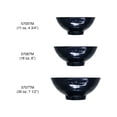thumbnail image 3 of Excellante Tenmoku Melamine Dinnerware Collection 11 oz., 4 3/4" Rice Bowl, Comes In Dozen, 3 of 3