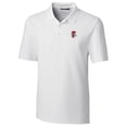 thumbnail image 2 of Men's Cutter & Buck  White Fresno Grizzlies DryTec Forge Stretch Polo, 2 of 3