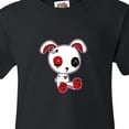 thumbnail image 4 of Inktastic Goth Bunny Kawaii Youth T-Shirt, 4 of 5