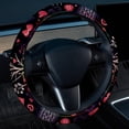 thumbnail image 2 of LOVE 14.5 Inch Printing PVC Leather Car Wheel Cover Steering Wheel Cover Auto Accessories, 2 of 6