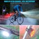 thumbnail image 5 of 2PCS LED Bike Light Bicycle Front Rear Light USB Charge Headlight Cycling Taillight, 5 of 5
