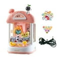 thumbnail image 2 of Kids Claw Machine Mini máquinas expendedoras con sonidos Juguetes interactivos ños Doll Machine Favores de fiesta para Party Girls Kids Regalos Rosa 20 muñecas Baoblaze máquina de garras, 2 of 8