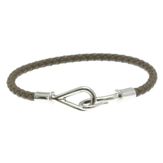 Pre-Owned Hermes HERMES bangle bracelet click clack metal  display picture 1