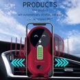 thumbnail image 2 of Smart Car Wireless Charger Phone Holder, Wireless Auto Sensing Cell Phone Car Chargers Holder Car Phone Holder Compatible for iPhone13/12 11/ Pro/XS/XR/ 8 Plus, Samsung S10 /S9 / Note10 / Note9, 2 of 16
