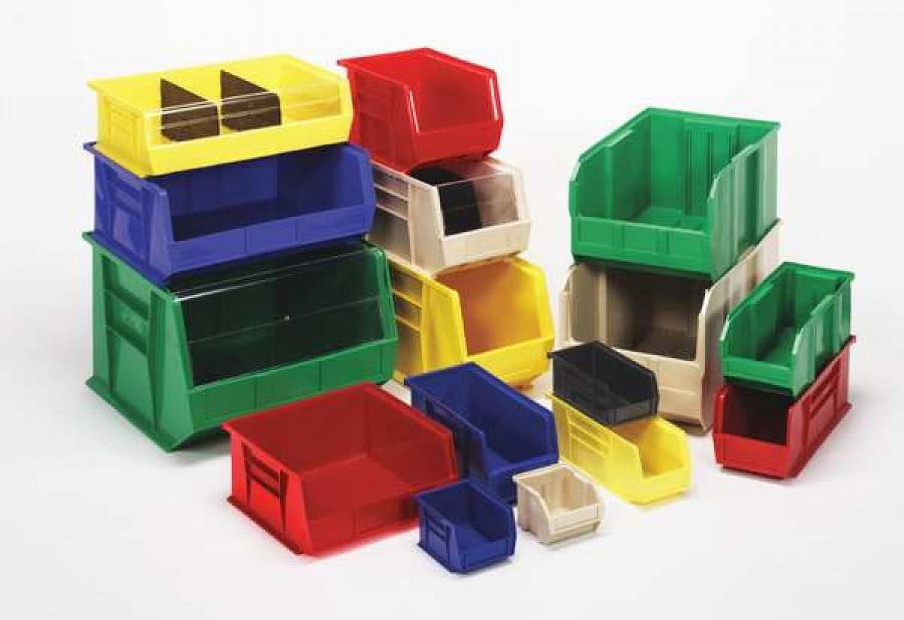 Office Depot Brand Mini Plastic Stacking Bin Small Size 5 x 5 12 Clear -  Office Depot