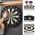 thumbnail image 5 of Trademark Games Paper Wound Dart Board with Six 17g Brass Tipped Darts, 5 of 7