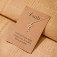 thumbnail image 7 of ICTPTOSL Cross Pendant Necklace for Women Religious Jewelry Faith Cross Necklace for Women Christians, 7 of 7