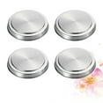 thumbnail image 1 of PENIKOKO 4PCS Stove Covers for Electric Stove Stainless Steel Round Kitchen Gadgets, 1 of 8