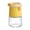 White, variant on Tuscom Glass Quantitative Seasoning Jar with Sealing Lid, Kitchen Spice Shaker Bottle, White Condiment Container for Salt Pepper Seasonings Storage