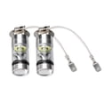 thumbnail image 2 of 2Pcs H3 6000K 100W Led 20-Smd High Power Fog Driving Drl Light Bulbs  Fog Lamp And Fog Lamp Assembly, 2 of 7