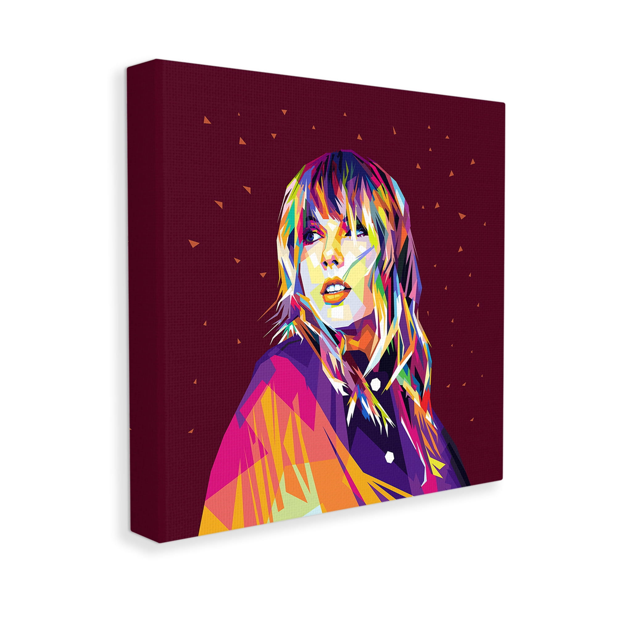 Stupell Industries Modern Hue Taylor Abstract Painting Gallery Wrapped Canvas Art Print Wall Art, 36 x 36