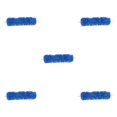 thumbnail image 2 of Maytalsory 7 Mur Empaistic Peinture Rouleau Outil Décoration pour Modèle Machine Bleu Type 7 5Set, 2 of 6
